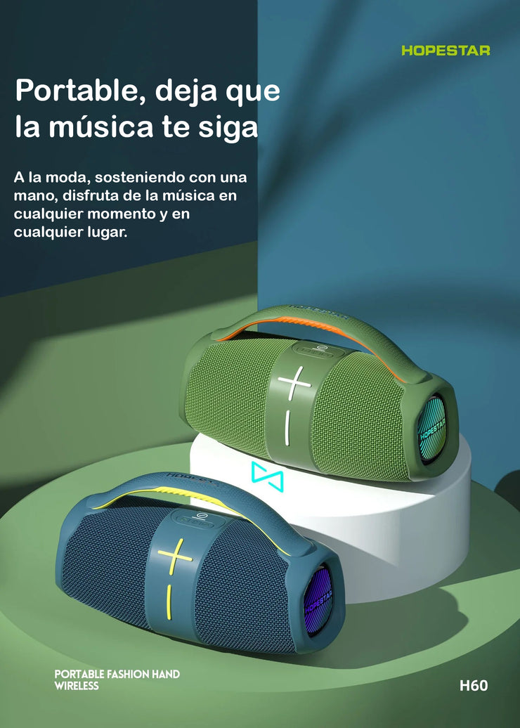 Parlante Bluetooth H60 20w Bluetooth 5.3 ipx6