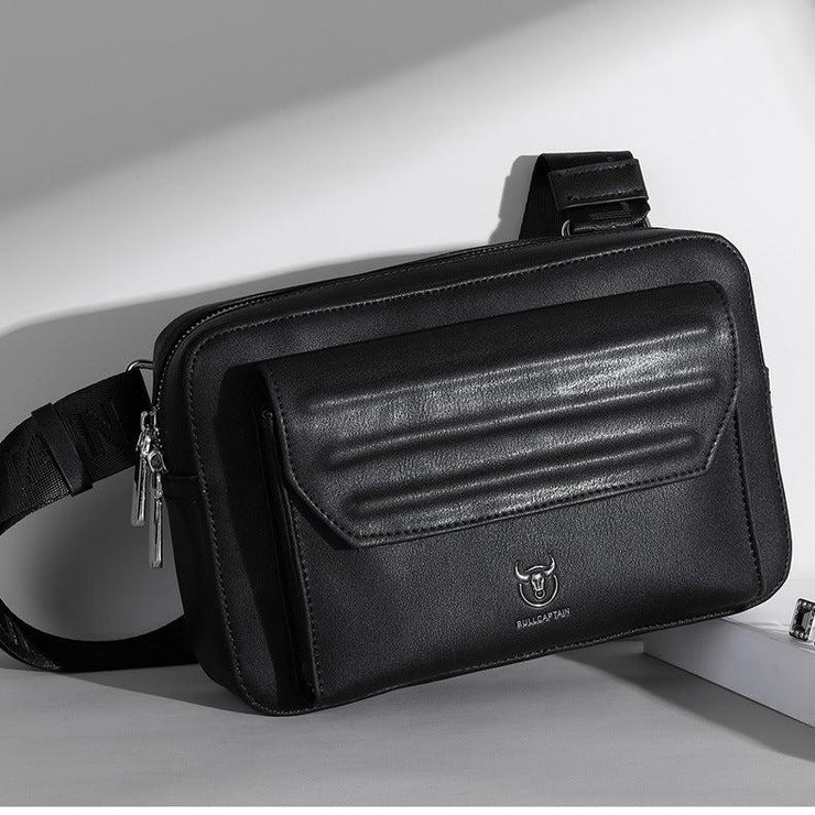 Bolso Cruzado Blanco o Negro - Bullcaptain
