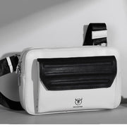 Bolso Cruzado Blanco o Negro - Bullcaptain