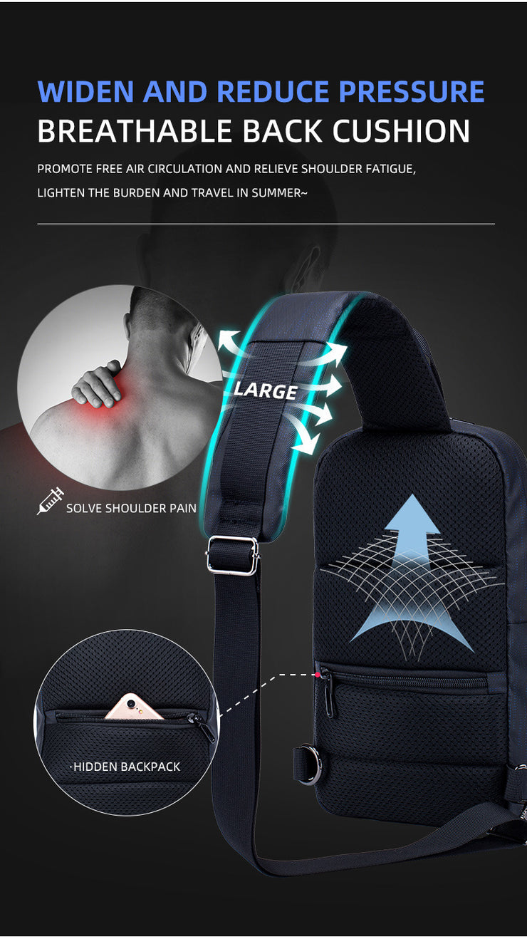 Bolso cruzado impermeable - Deportes - GYM