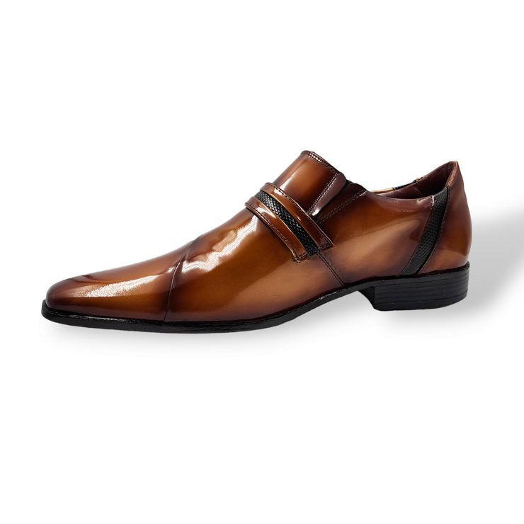 Zapato Formal Hombre Charol Mogno / 12023M