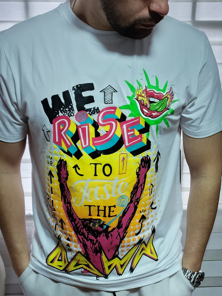 Polera Blanca Hombre R-Sine Original