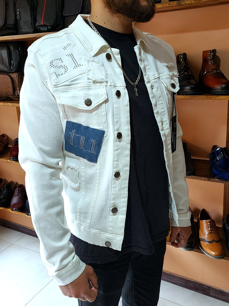 Chaqueta Blanca Original Marca Si-tu-Veux