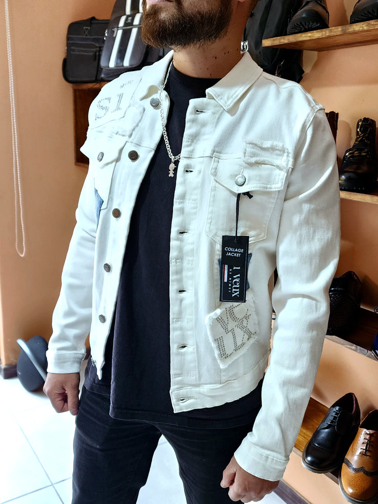 Chaqueta Blanca Original Marca Si-tu-Veux