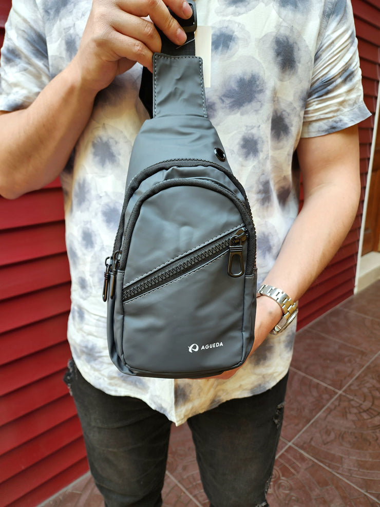Crossbody Small Color Gris - Agueda 