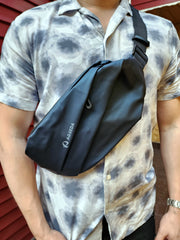Bolso Cruzado Expandible Color Azul - Agueda #51761