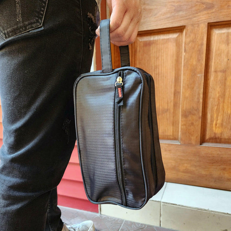 Neceser Hombre Color Negro. 