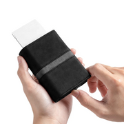 Billetera con Deslizados de Tarjetas Unisex - Levurett LV125 Negro