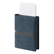 Billetera con Deslizados de Tarjetas Unisex - Levurett LV125 Azul
