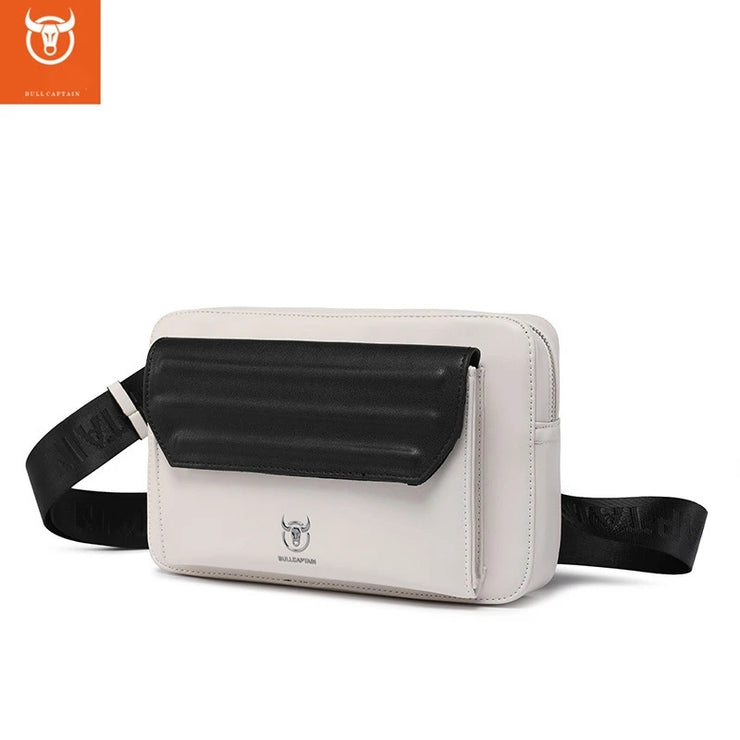 Bolso Cruzado Blanco o Negro - Bullcaptain