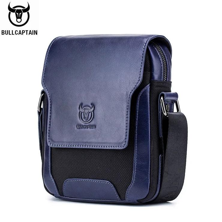Bolso Cuadrado de Cuero Natural - Estilo Casual