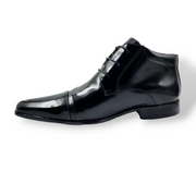 Botin Negro de Cuero Levurett / 15006 Box