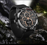 SmartWatch CT11 Plateado Hombre / IP67 Amoled BT5.3 Reloj Inteligente