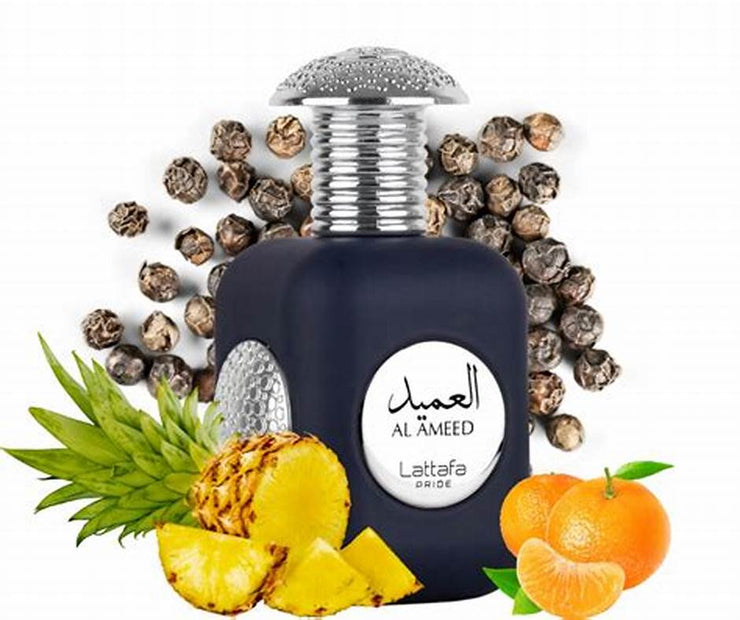 Al Ameed Silver Lattafa – EDP 100ML / Hombre