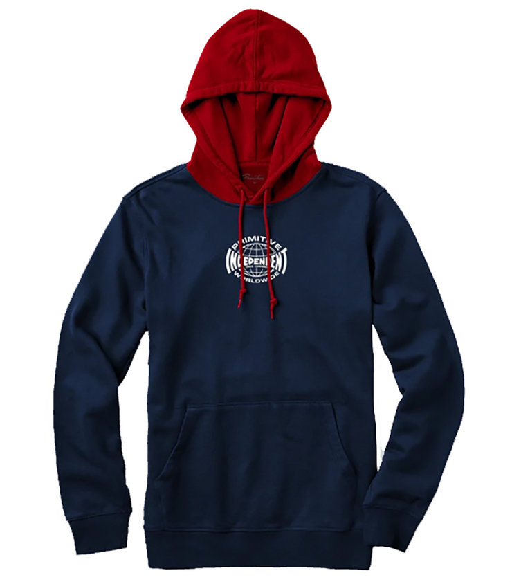 Poleron Azul Hoodie Hombre Primitive - Original