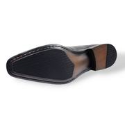 Zapato Hombre Cuero Box Negro Levurett - 40078PB