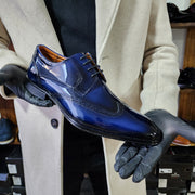 Zapato Charol Azul Levurett - 40018