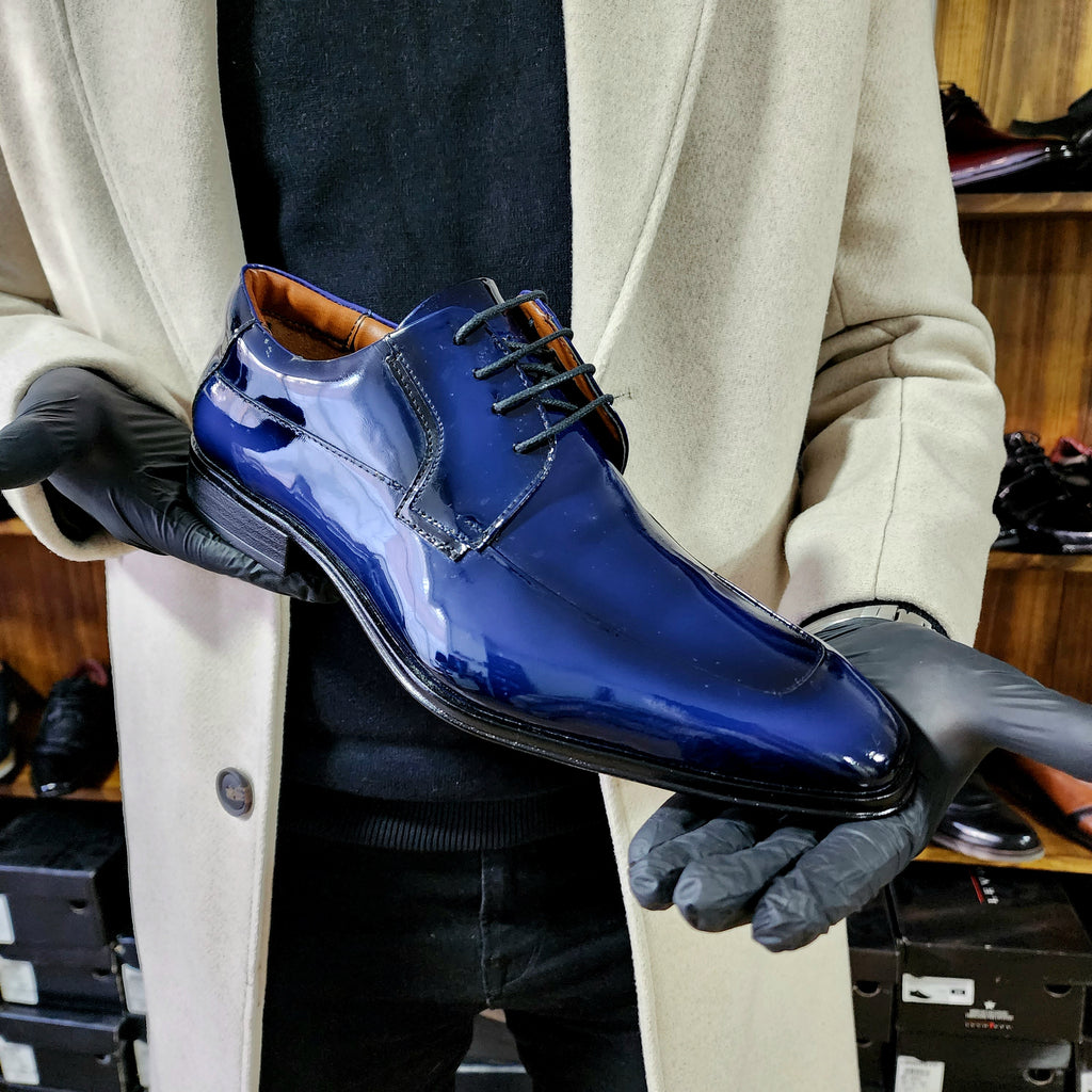Zapato Charol Azul Levurett