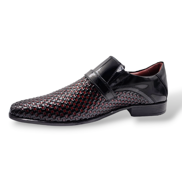 Zapato Levurett - Charol Aspen Vermelho Preto