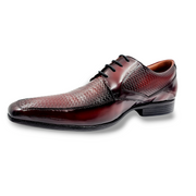 Zapato Hombre Charol Rojo Levurett - 17179 Braile