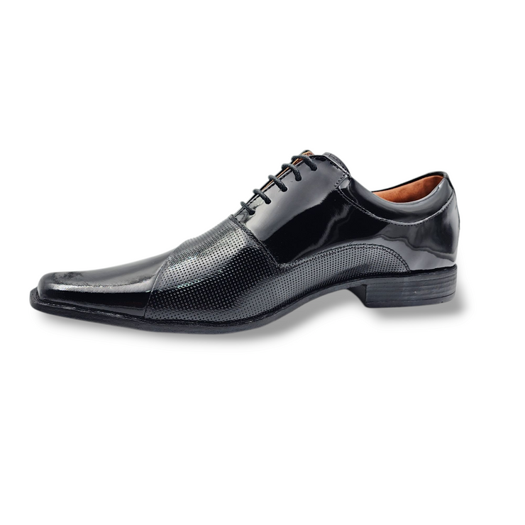 Zapato Charol Hombre Levurett - 01031 Negro