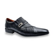 Zapato Formal Hombre Cuero Negro / 12023N