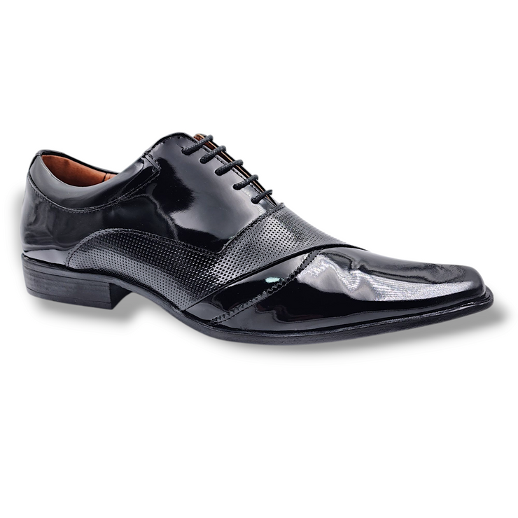 Zapato Charol Hombre Levurett - 01031 Negro