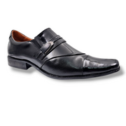 Zapato Formal Hombre Cuero Box Levurett - 0701 Negro