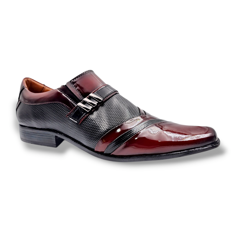 Zapato Charol Burdeo Levurett - 0752 Verniz colmeia preto