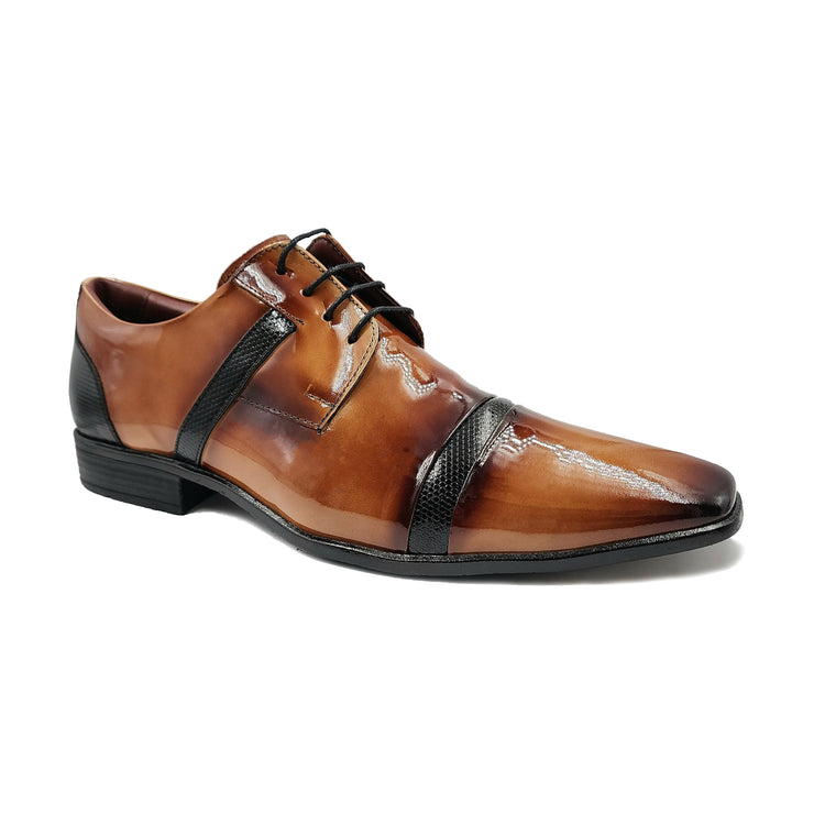 Zapato Charol Hombre Levurett - 12093 Mogno