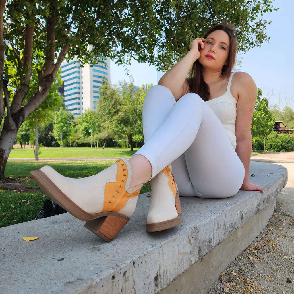 Botin Mujer cuero ALBA