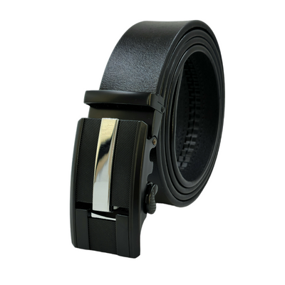 cinturón_cuero_hombre_hebilla_automática_negro_levurett