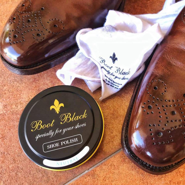 Cera para zapatos de cuero Shoe Polish 50g BootBlack